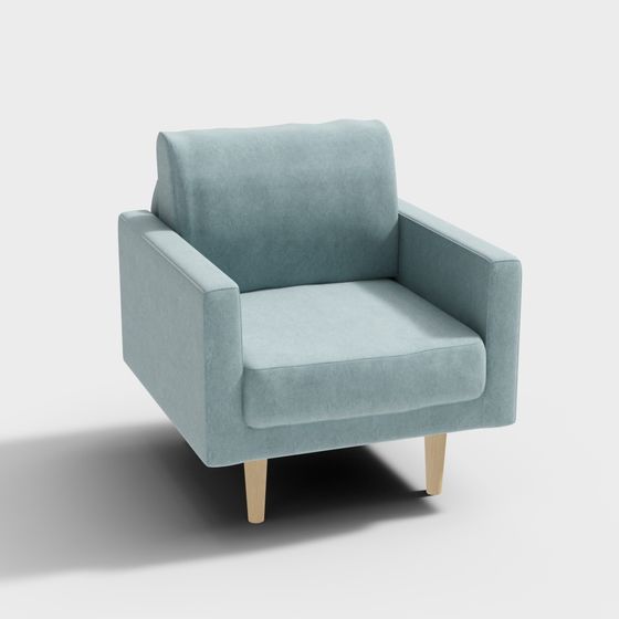Cozy Corner Chair 3D model