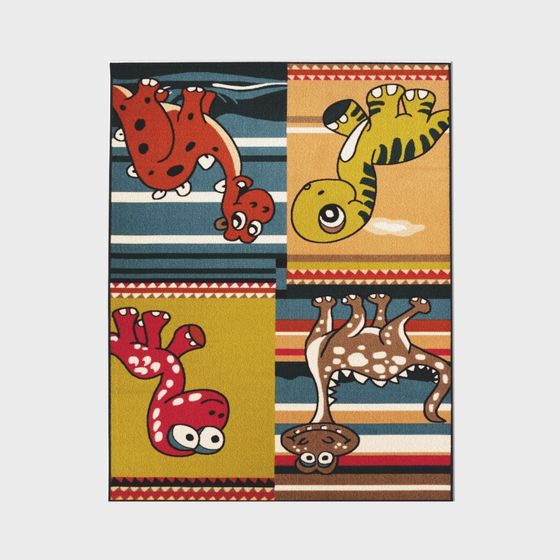 Vibrant Fantasy 3D Carpet Model Design