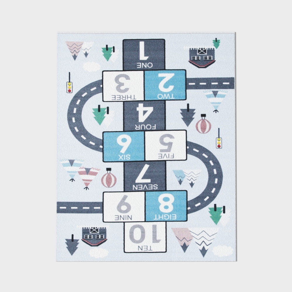 Hopscotch Rug 3D Model