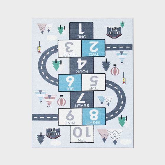 Hopscotch Rug 3D Model