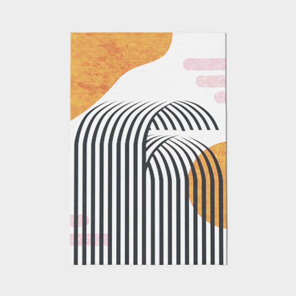 Nordic light luxury square carpet