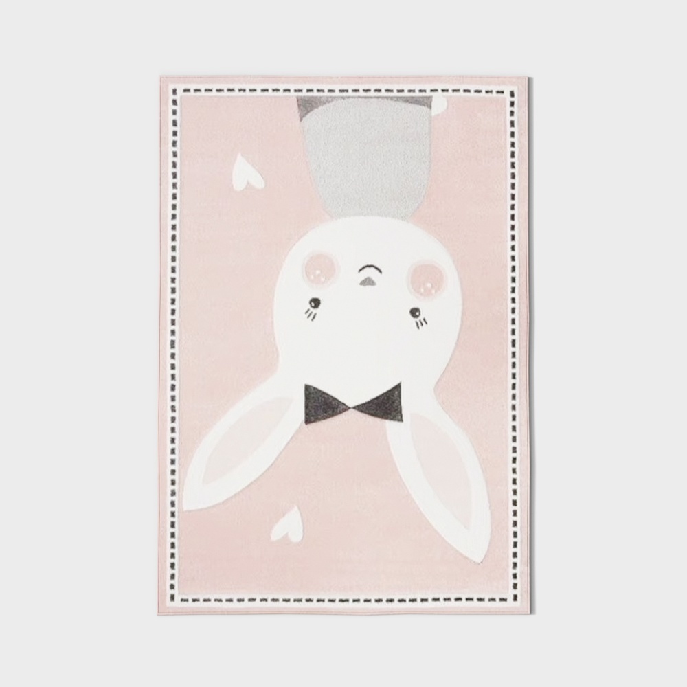 Modern Children's Carpet - Rabbit