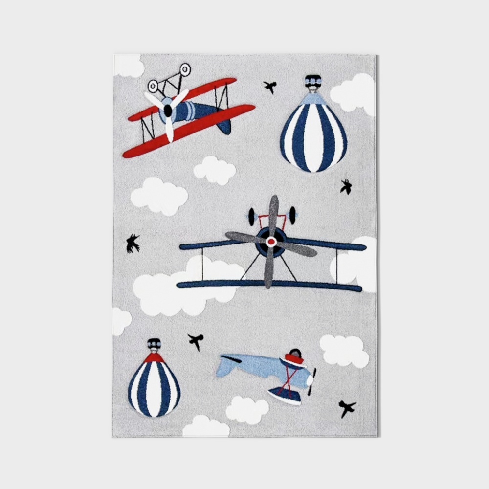 Sky Adventure 3D Model – Low-Poly Vintage Aircraft