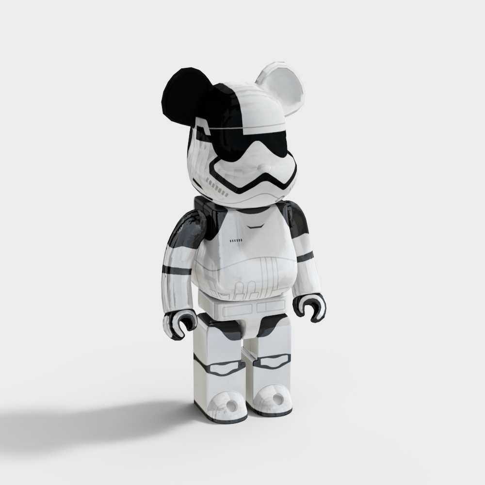 Trang trí gấu bạo lực hiện đại - gấu kèn