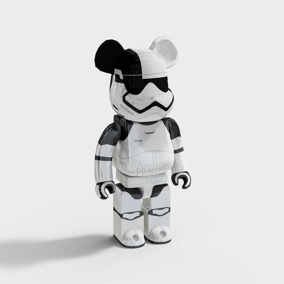 Trang trí gấu bạo lực hiện đại - gấu kèn