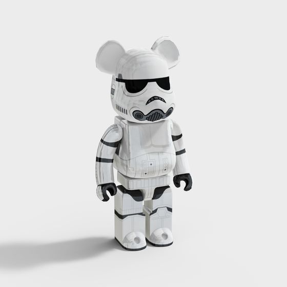 Galactic Bear Soldier 3D model for Creative Projects