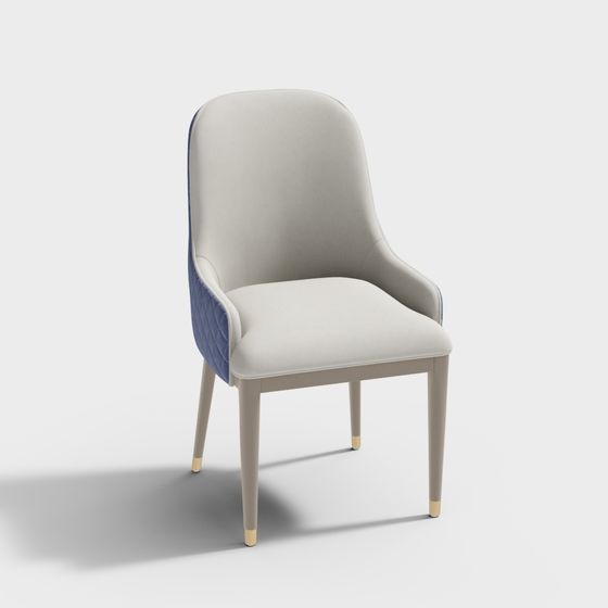 Elegant 3D Chair Model for Modern Interiors
