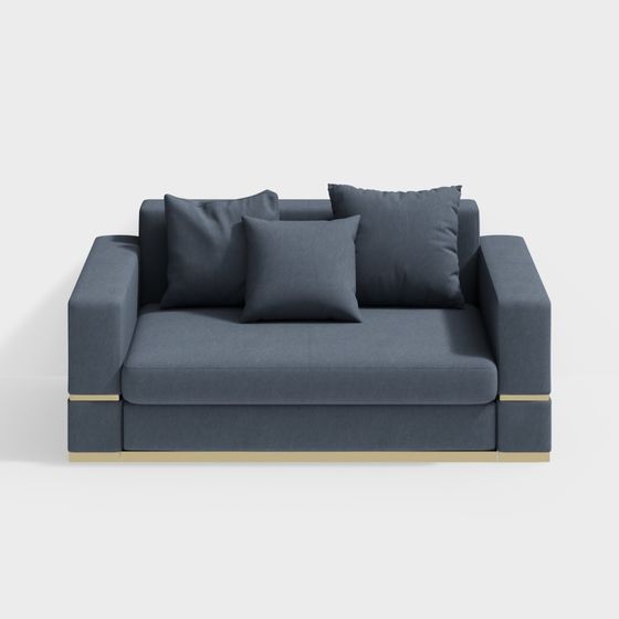 Urban Comfort Sofa 3D model