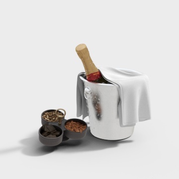 High-precision bottle glass - ice bucket