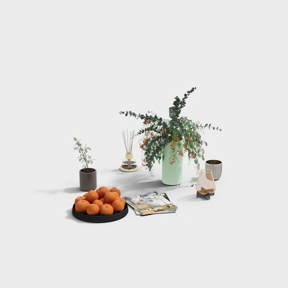 Cozy Corner 3D model for Modern Interiors