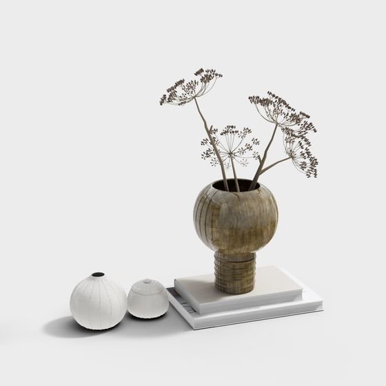 Natural Harmony Vase 3D model