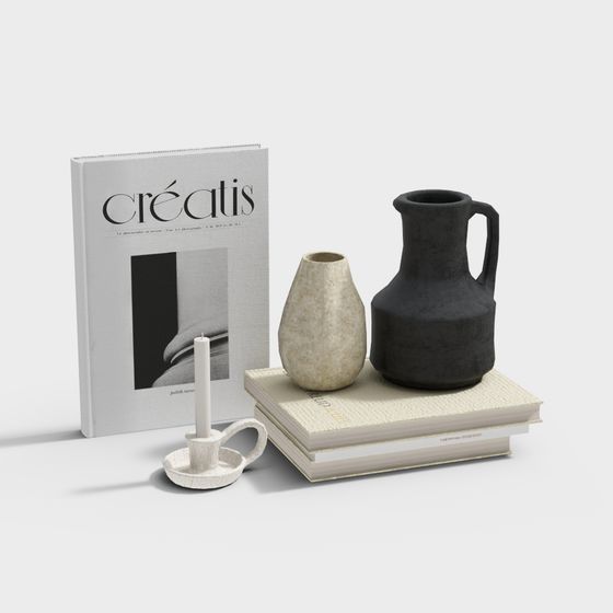 Urban Elegance Low-Poly 3D model for Modern Design