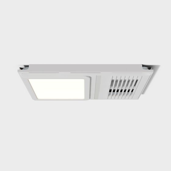 Modern Bathroom Heater and Ventilation 3D Model