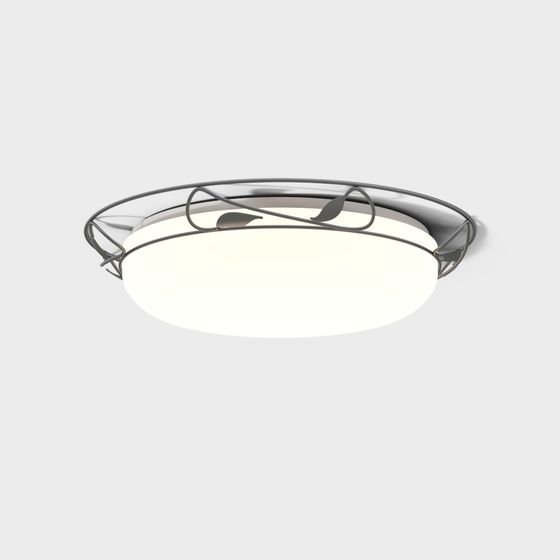 Stylish Ceiling Light 3D model