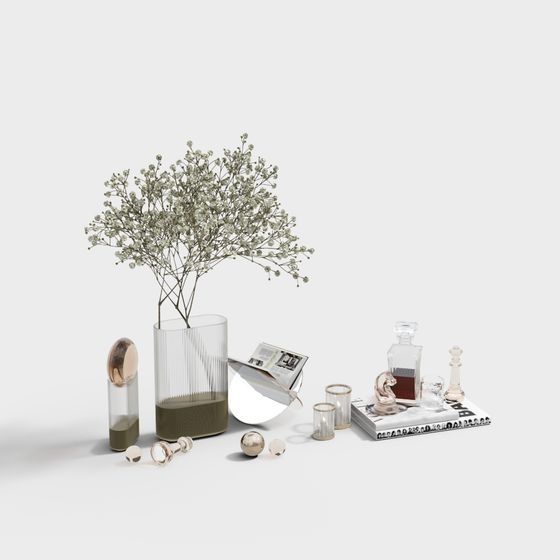 Elegant Low Poly 3D Model for Modern Aesthetics