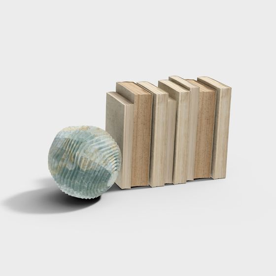 Library Corner 3D Model