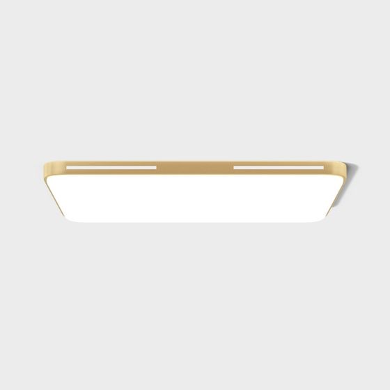 โคมไฟเพดานทองแดงห้องนั่งเล่นนอร์ดิก