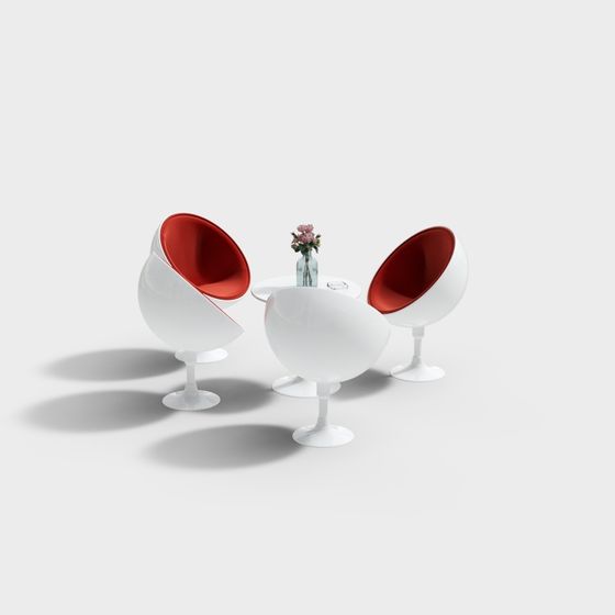 現代休閒桌椅洽談桌