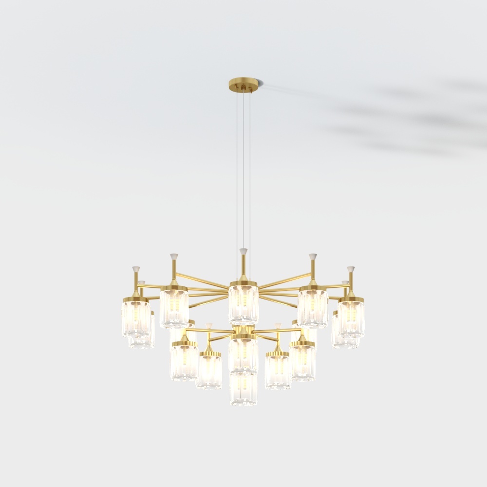 Lámpara Rex de lujo ligero de cobre - Bingo