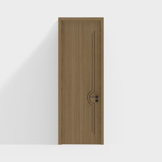 City Door 3D Model for Modern Living Spaces