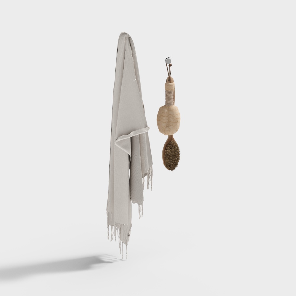 浴室毛毯洗滌珠寶組合 - 毛巾