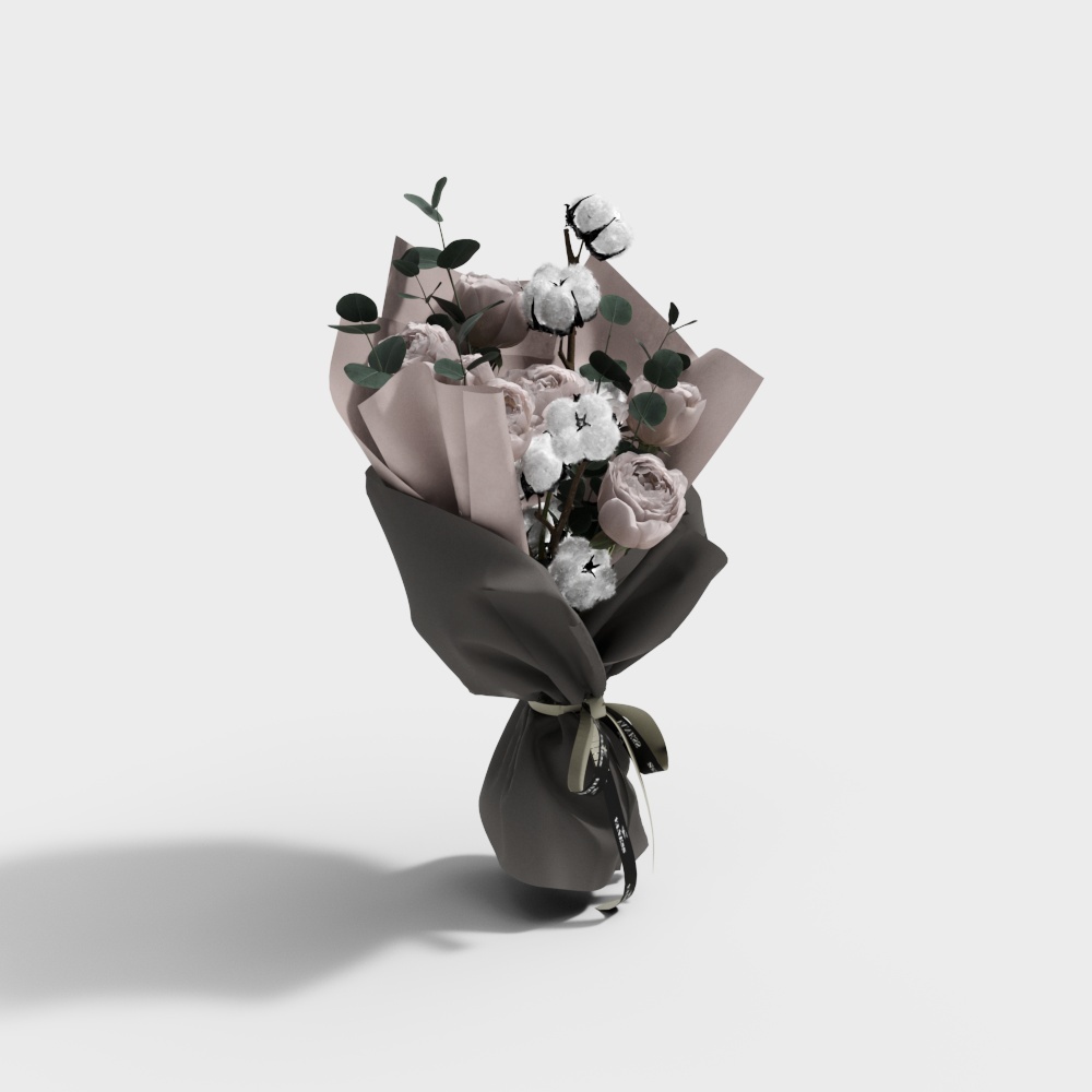 Floral Symphony 3D model