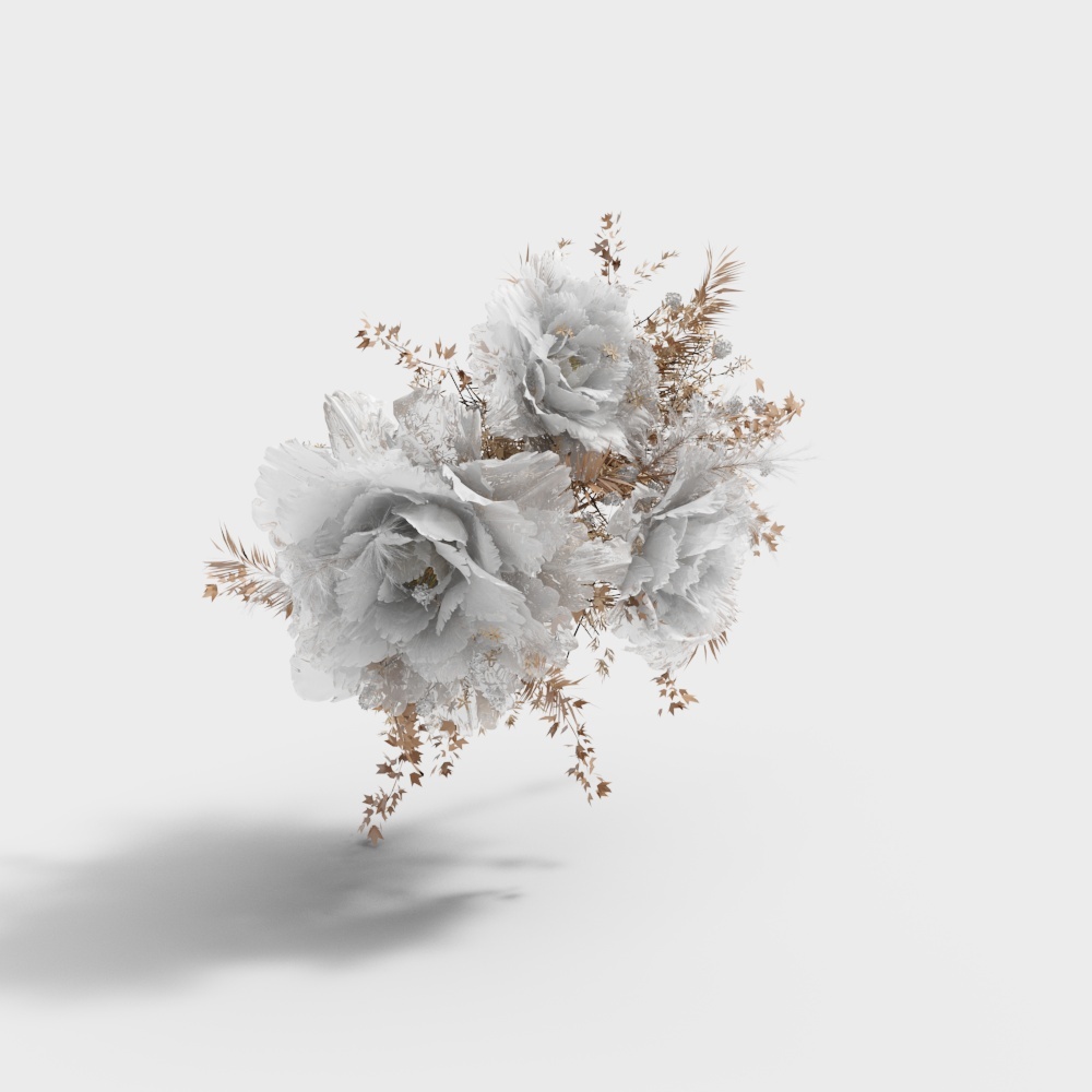 Floral Symphony 3D model