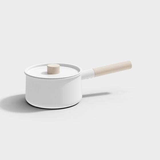 Minimalist Saucepan 3D model