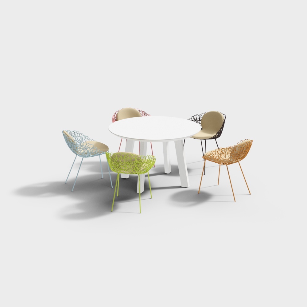 20 combinaisons de table et chaise décontractée