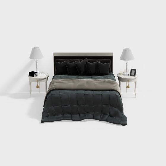 Urban Bedroom 3D model