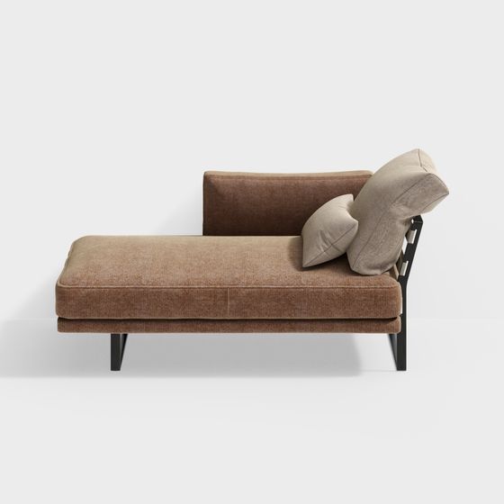 Stylish Low-Poly Sofa Chair 3D model for Modern Homes