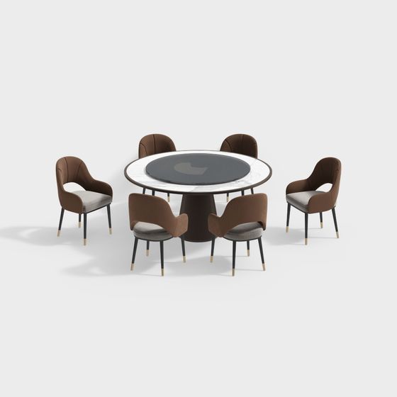 Massasanty/Massa Saint-Modern レストラン テーブル ミックス