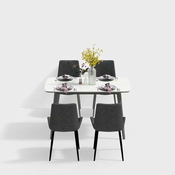 Стол FY13 и обеденный стул FY-06