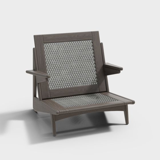 Cozy Lounge Chair 3D model