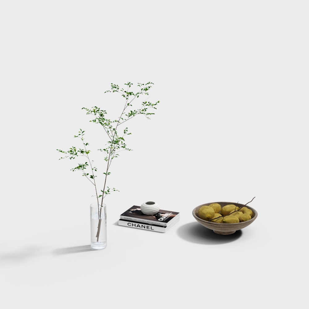 Nature's Melody Low-Poly 3D model