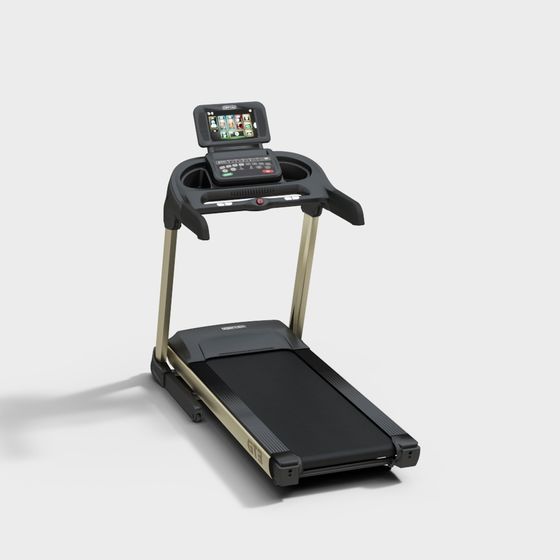High-Detail Smart Treadmill 3D model