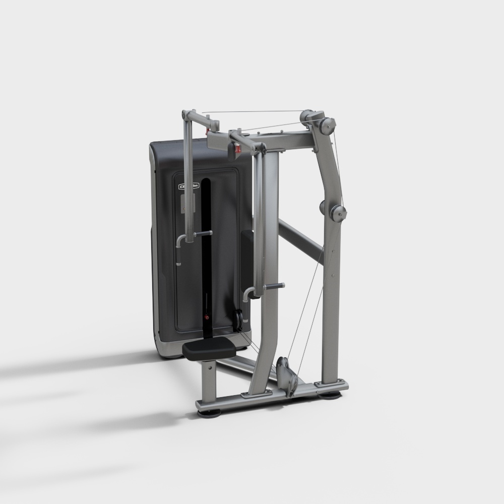 Multifunctional Training Equipment 3D Model – Ergonomic Gym Design