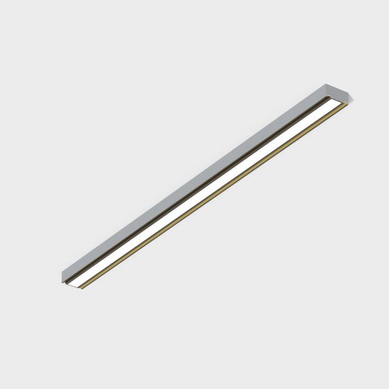 Elegant LED Light Strip 3D model for Modern Design