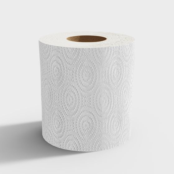 Earth Color Toilet Paper Holder 3D Model