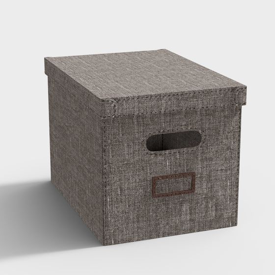 Unique Storage Box 3D model