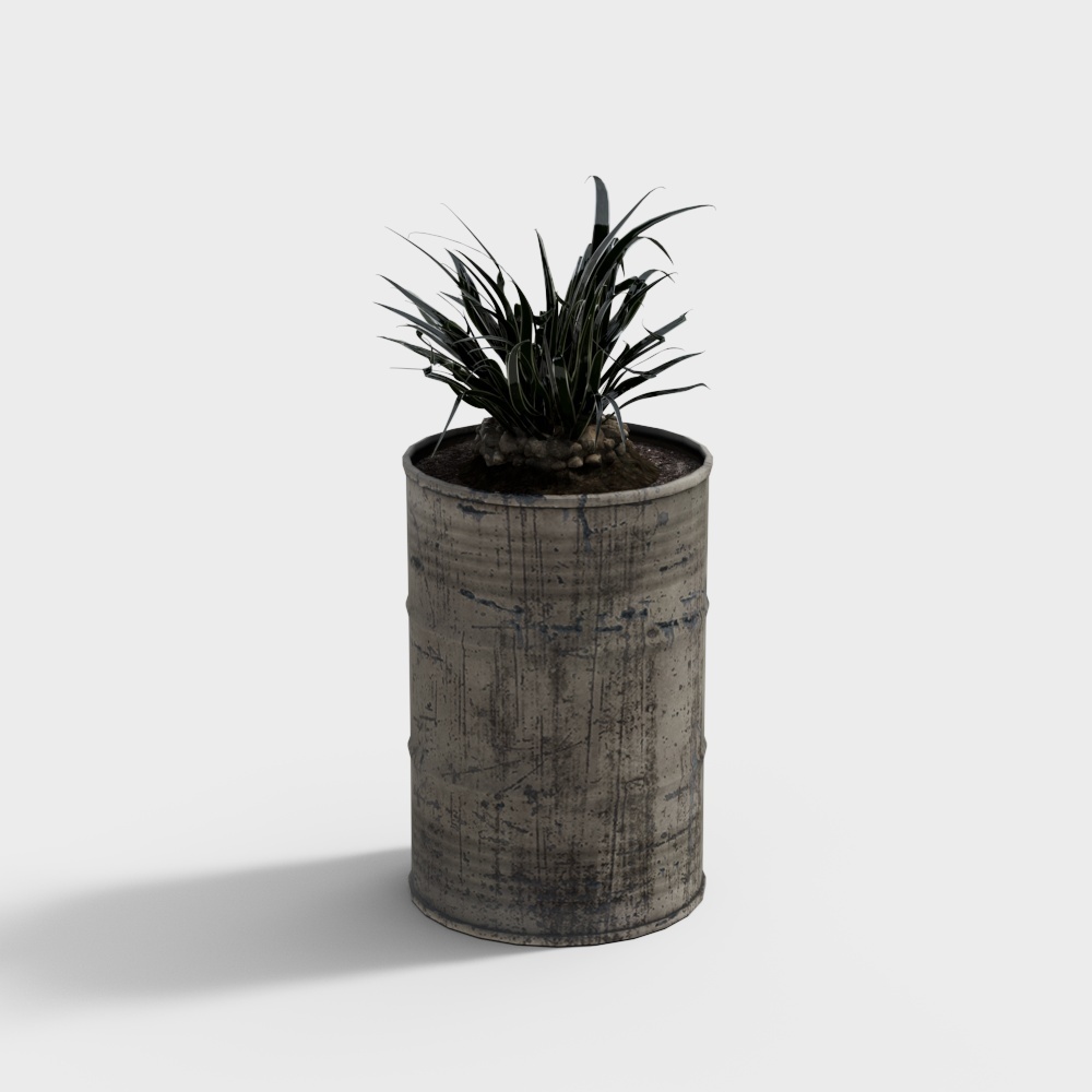 Wandhängende Pflanze klein-