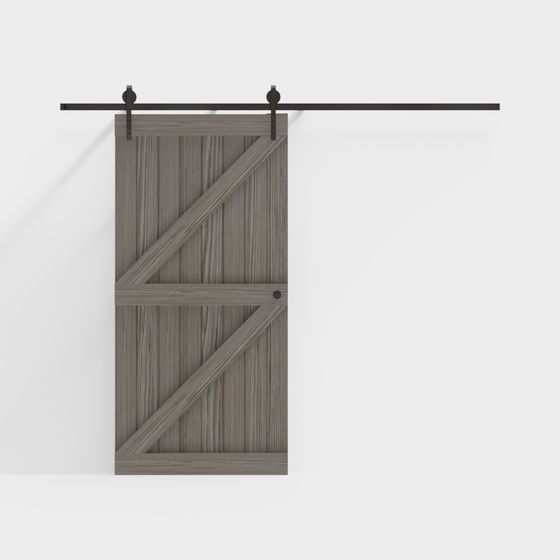 Porte coulissante moderne