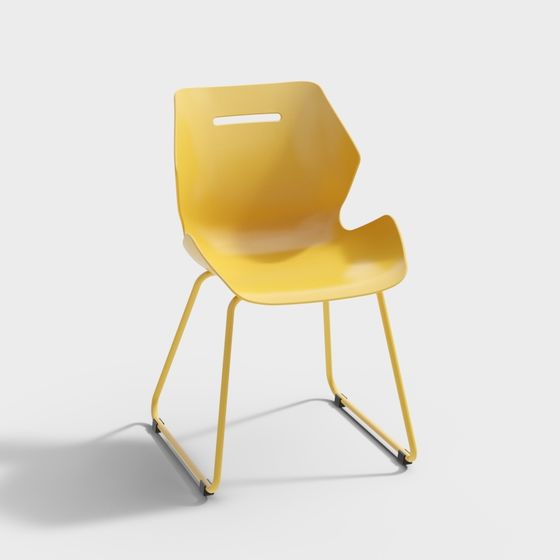 Urban Chair 3D Model - Minimalist Elegance