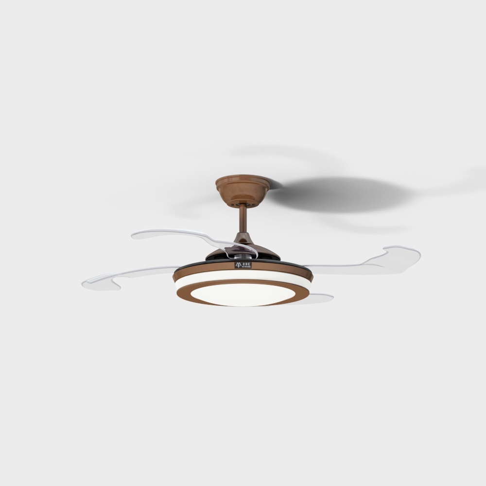 Famous Hui - Light Luxury Series - Invisible ceiling fan lamp - K48-A002GS