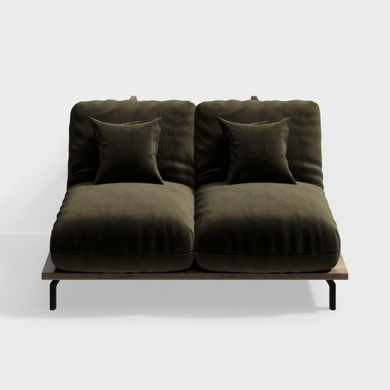 Urban Comfort 3D model Sofa for Modern Spaces