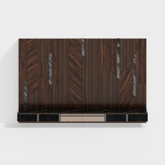 Urban Luxe TV Stand 3D model