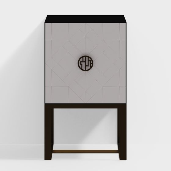 Urban Minimalist Sideboard 3D model