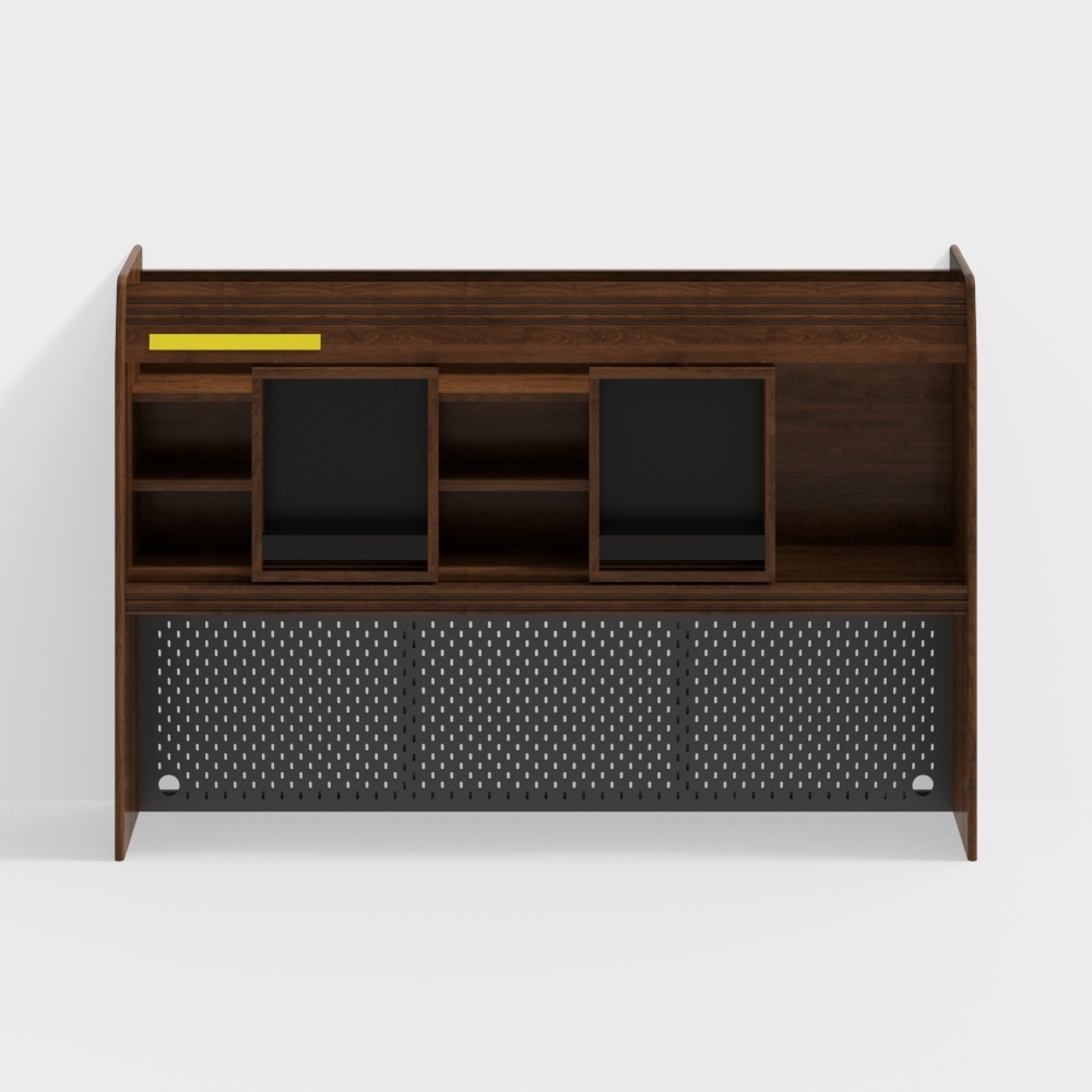 Garden Sideboard Topping - 1.8M Black Walnut Style