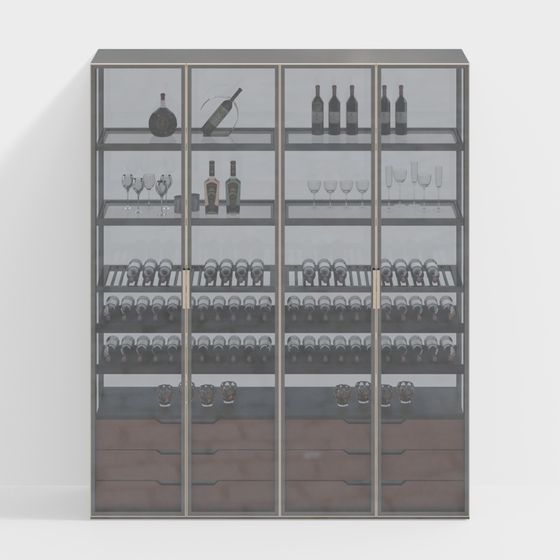 モダンワインキャビネット【ショールーム】