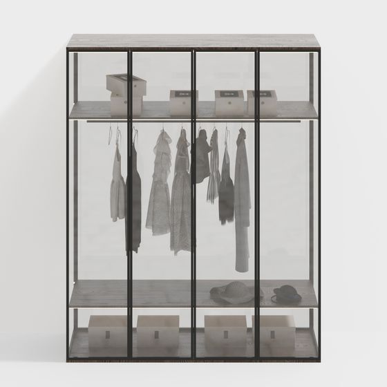 Armoire en verre moderne 【Showroom】
